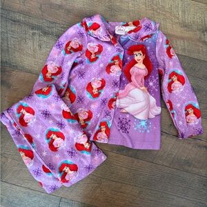 Disney Ariel Fleece Pajama Set